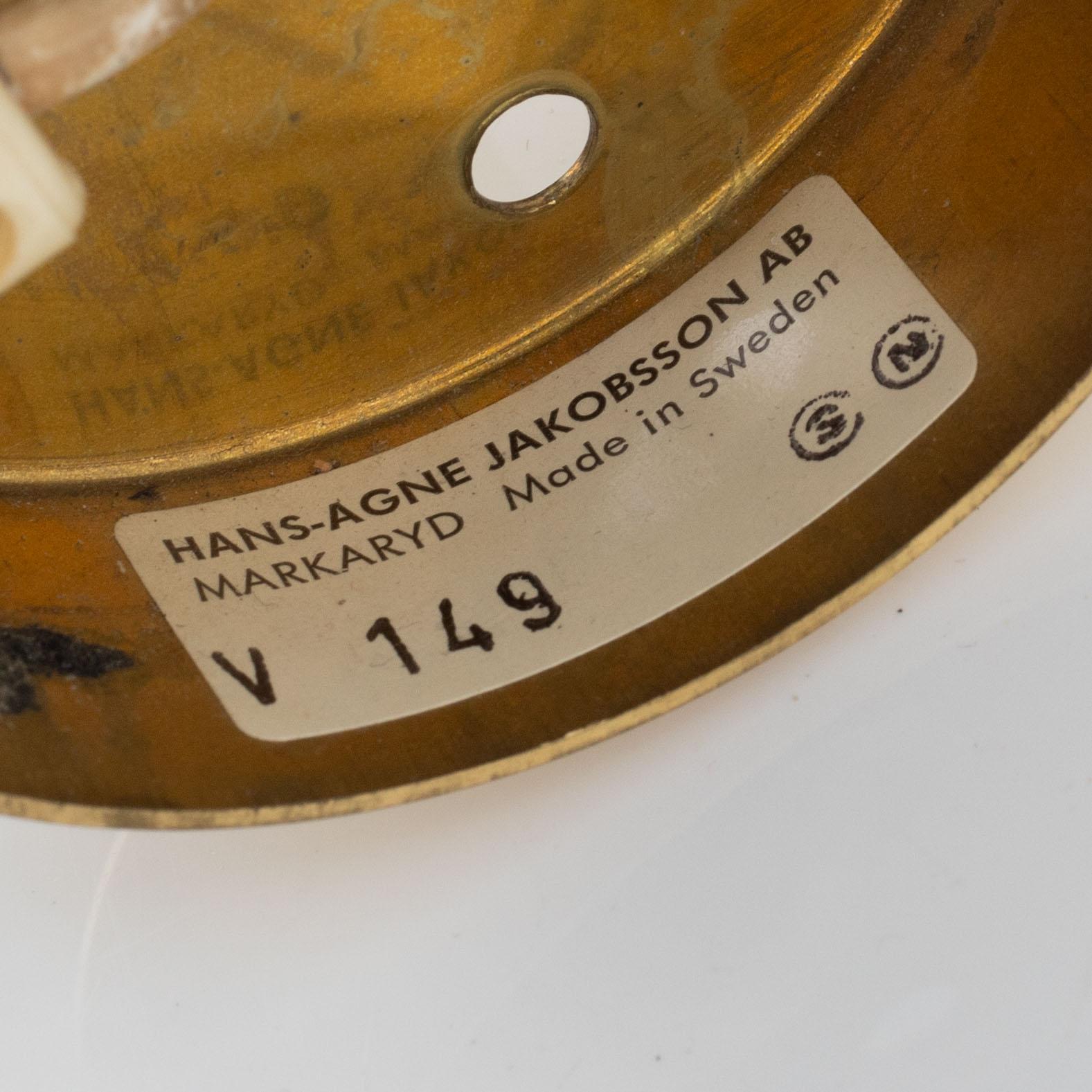 Hans-Agne Jakobsson, vägglampor, 3 st, "V 149", Markaryd.