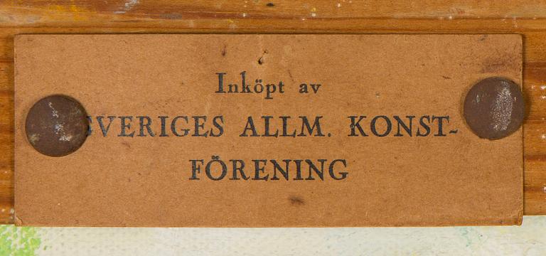 Yngve Bäck, Abstrakt Komposition.