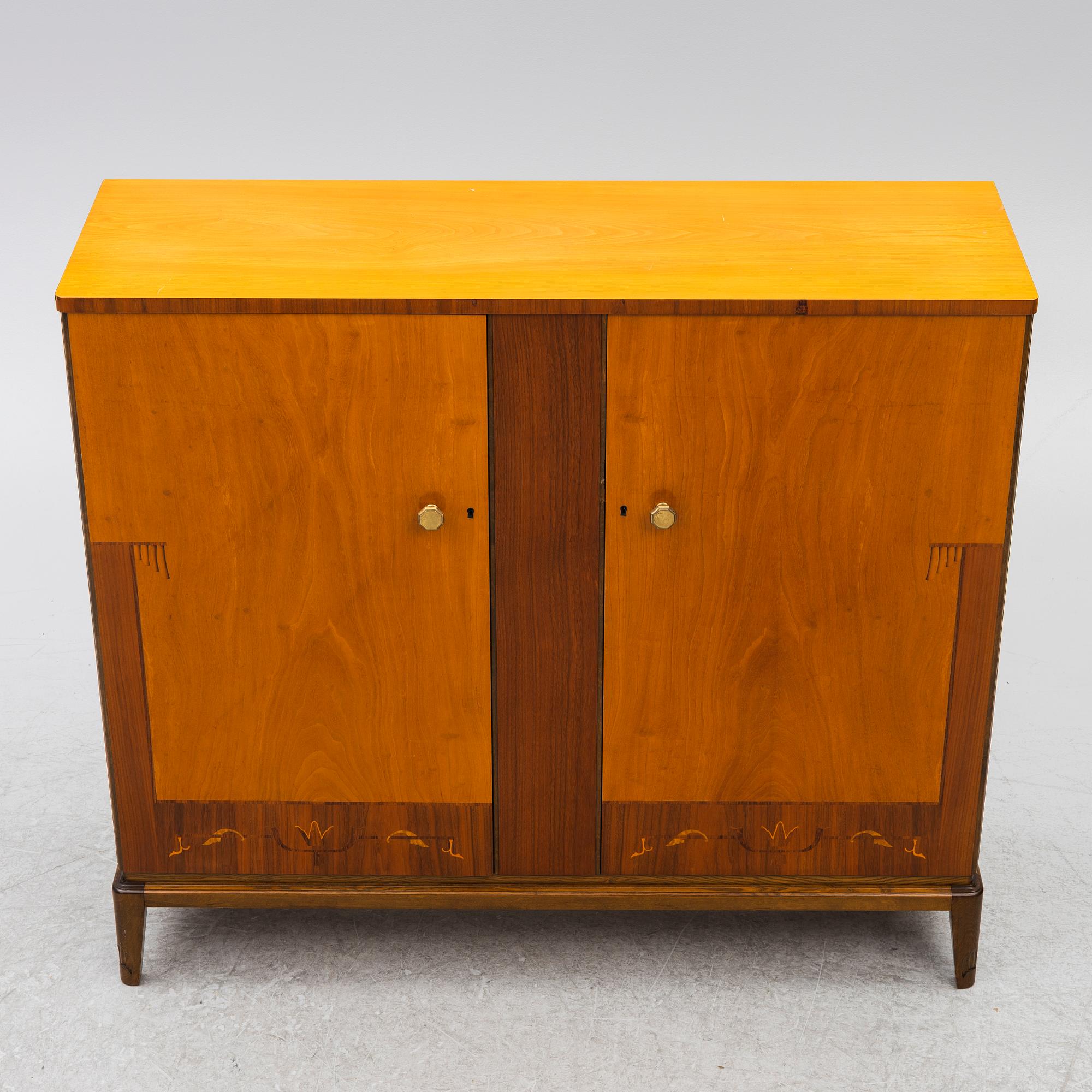 A Swedish Modern cabinet, mid20th century.