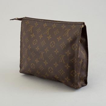 a LOUIS VUITTON toilet bag.