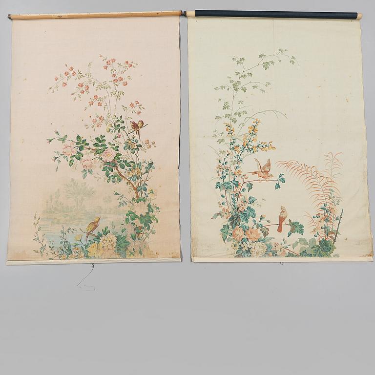 RULLGARDINER, 2 st, 1900-talets första del.