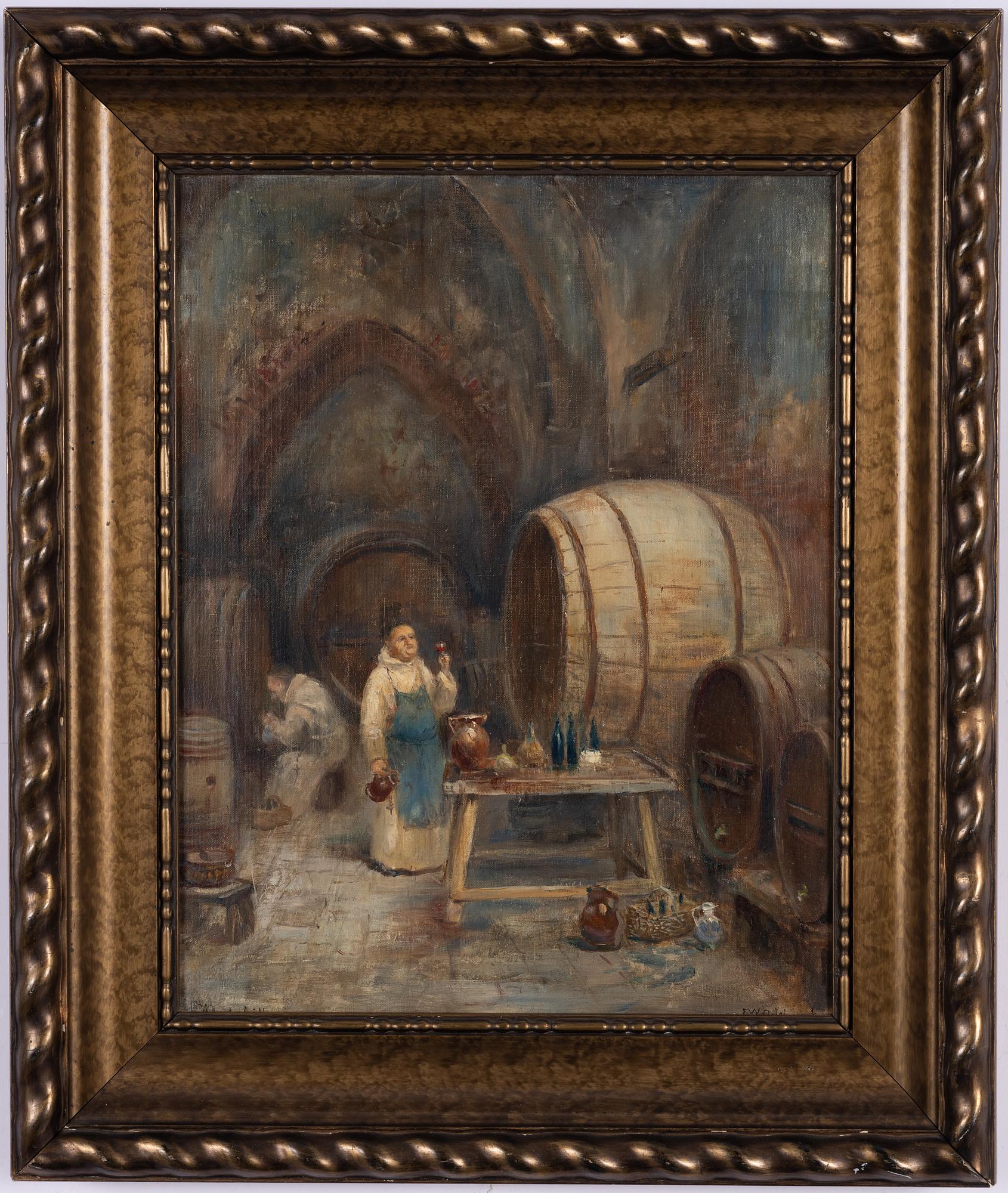 Frans Wilhelm Odelmark, "Klosterkällare" (Monastery Cellar).