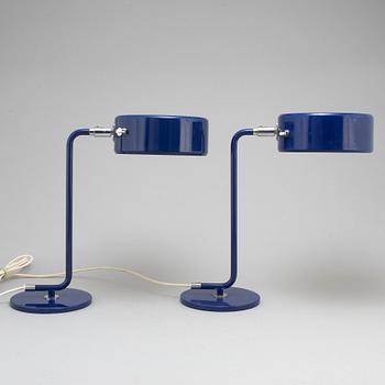 ANDERS PEHRSON, a pair of 'Simris'/'Olympia' table lights from Ateljé Lyktan, Åhus.