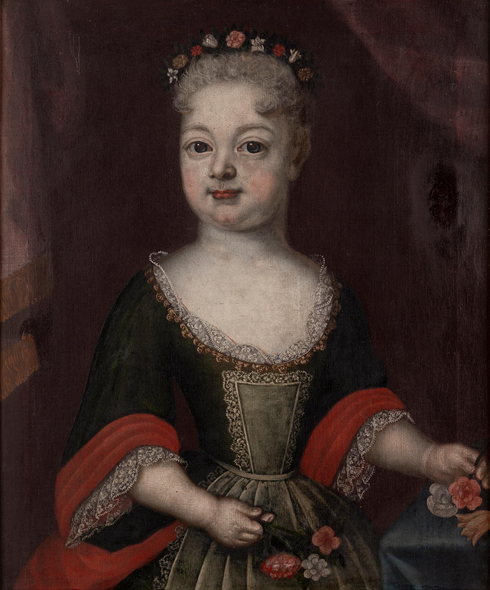 OKÄND KONSTNÄR, 1700-tal, olja på duk.
