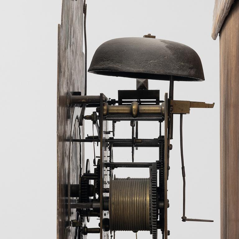 A longcase clock, George Lumley, Bury, England, second half of the 18th Century.