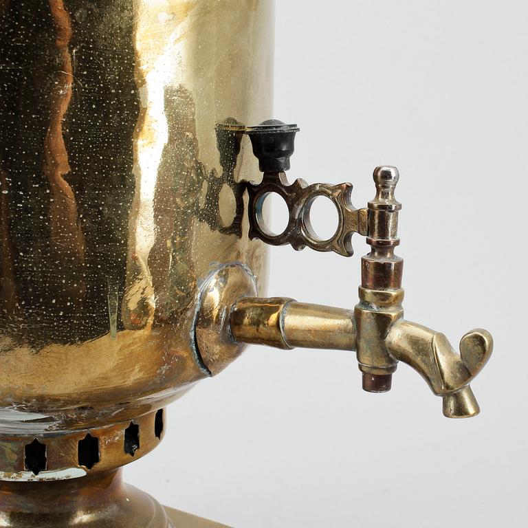 SAMOVAR, mässing, 1900-tal.