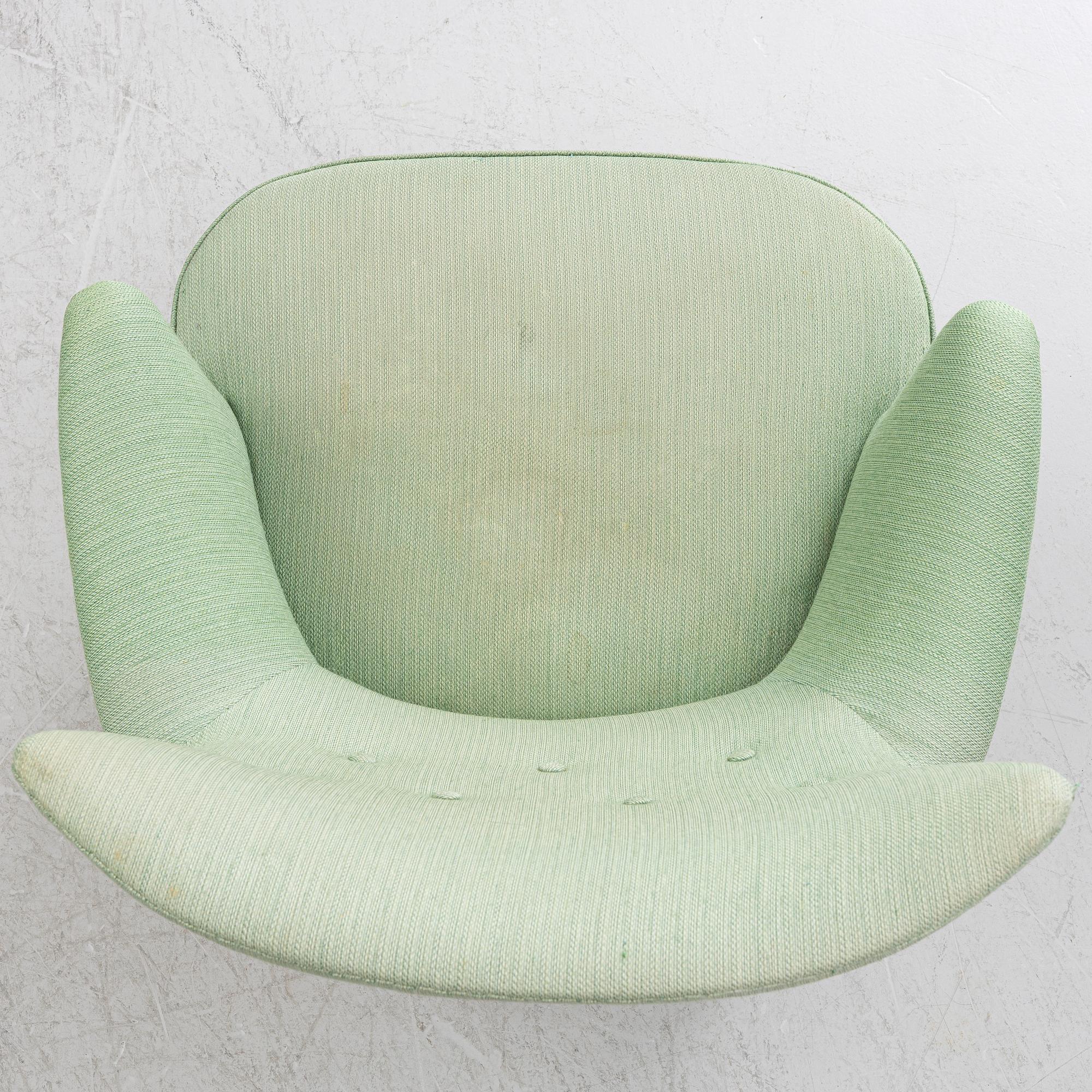Carl Malmsten, a 'Furulifd' easy chair, second half of the 20th century.