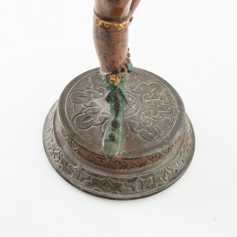 Ljusstakar ett par omkring 1900.