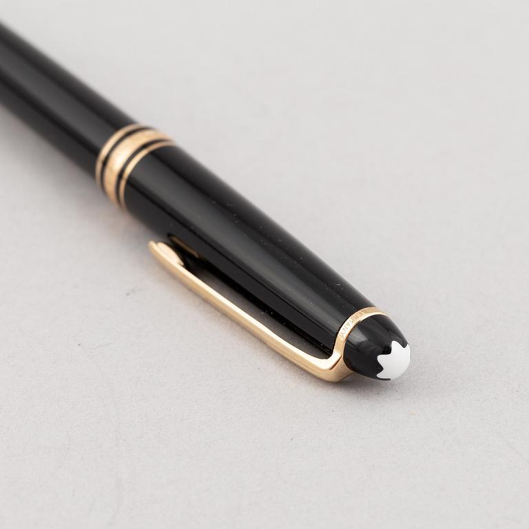 Mont Blanc Meisterstück, reservoirpenna i etui. 1990-tal.