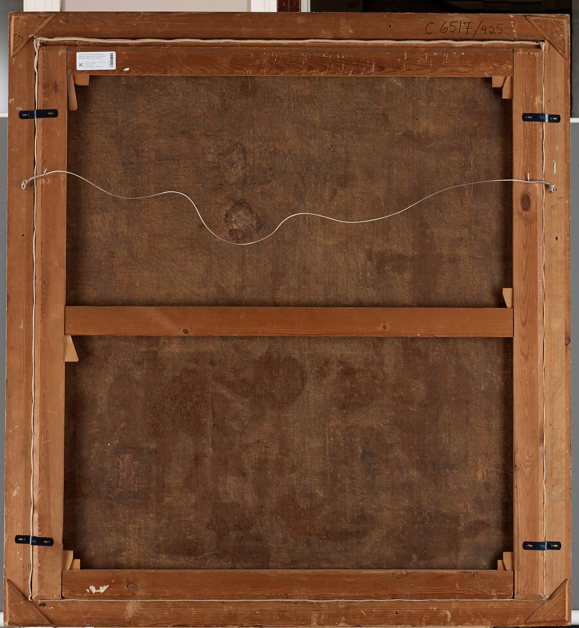 David Klöcker Ehrenstrahl His studio, King Charles XI (1655-1697) at the battle of Lund 1676.