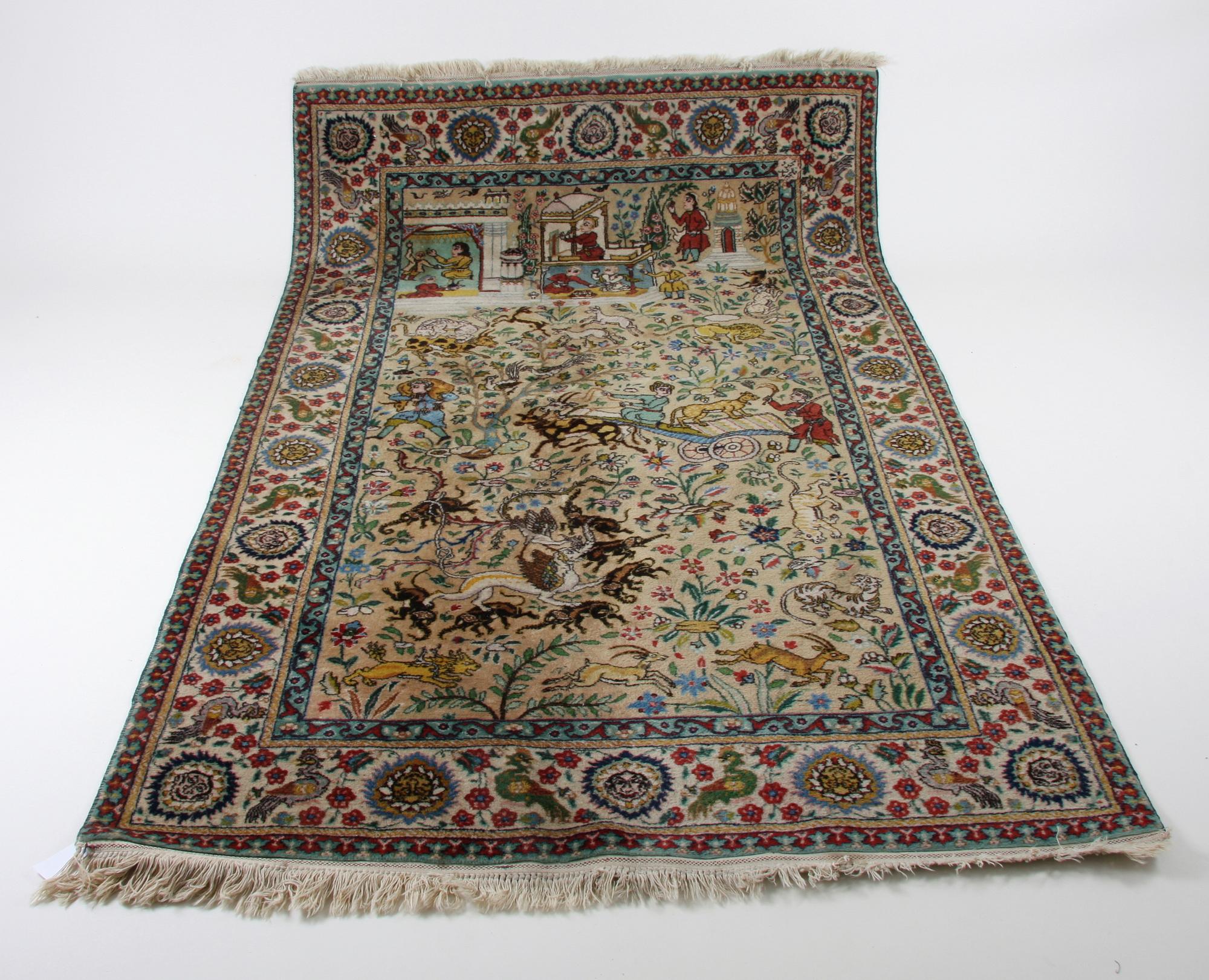 MATTA, Old Täbris figural. 244 x 153.