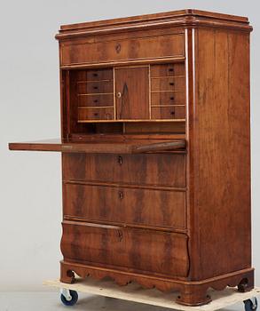 CHIFFONJÉ, senempire, 1800-talets mitt.