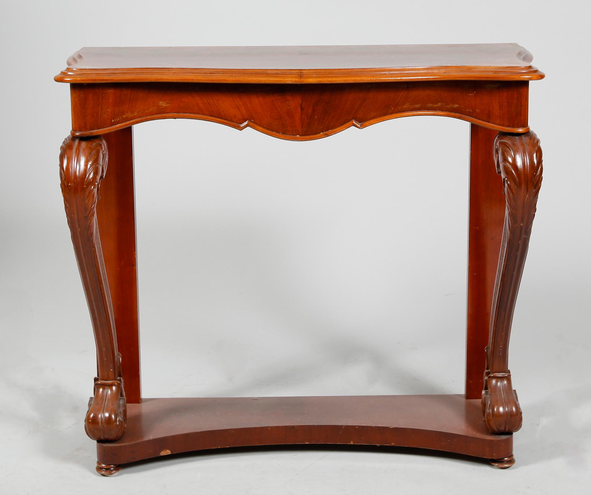 SPEGEL MED KONSOLBORD, sent 1800-tal.