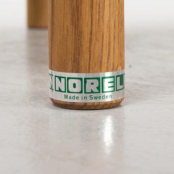 Arne Norell, fåtöljer, ett par med bordsskiva, "Sirocco", Norell Möbel AB.