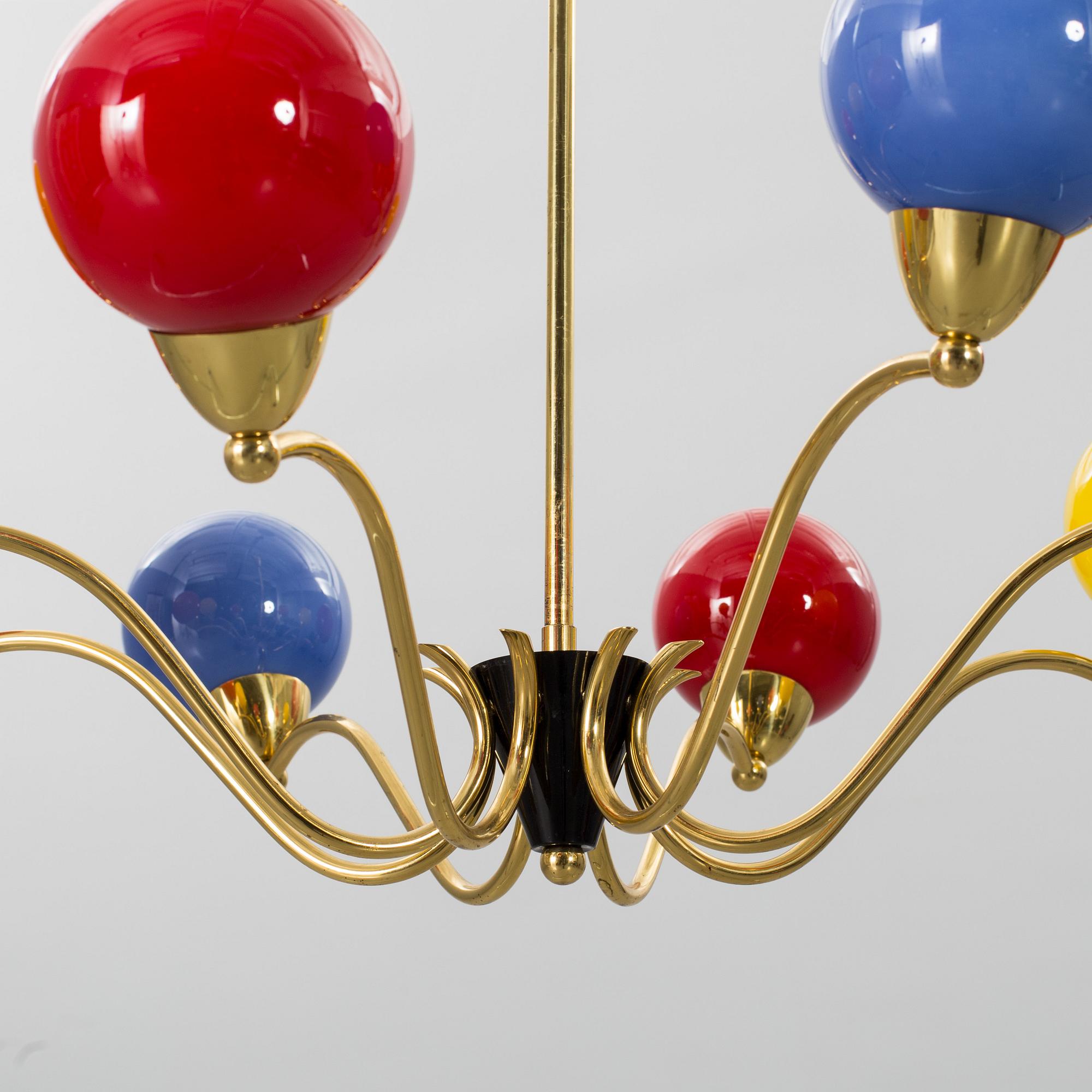 A CEILING LAMP 1970'S.