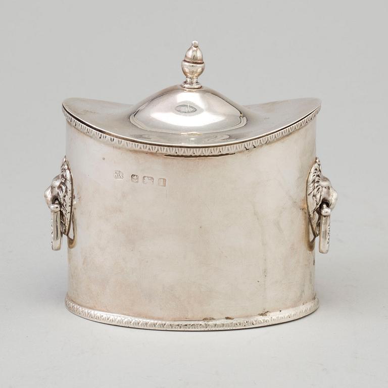 SOCKERSKRIN, silver, William Aitken, Birmingham, England, 1910.