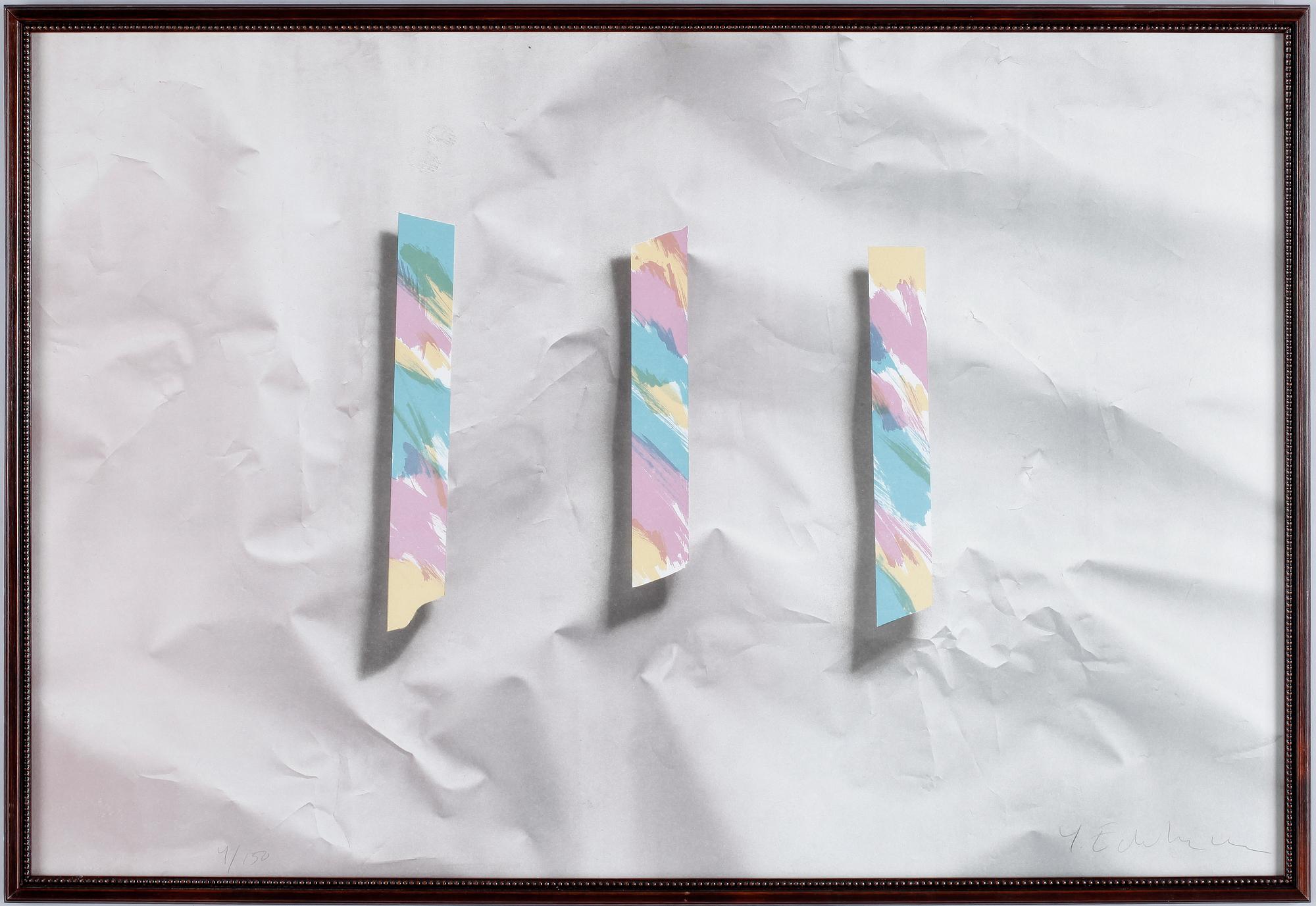 YRJÖ EDELMANN, litografi, sign. o numr. 4/150.