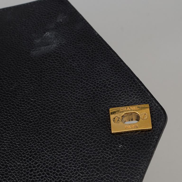 A Chanel handbag.