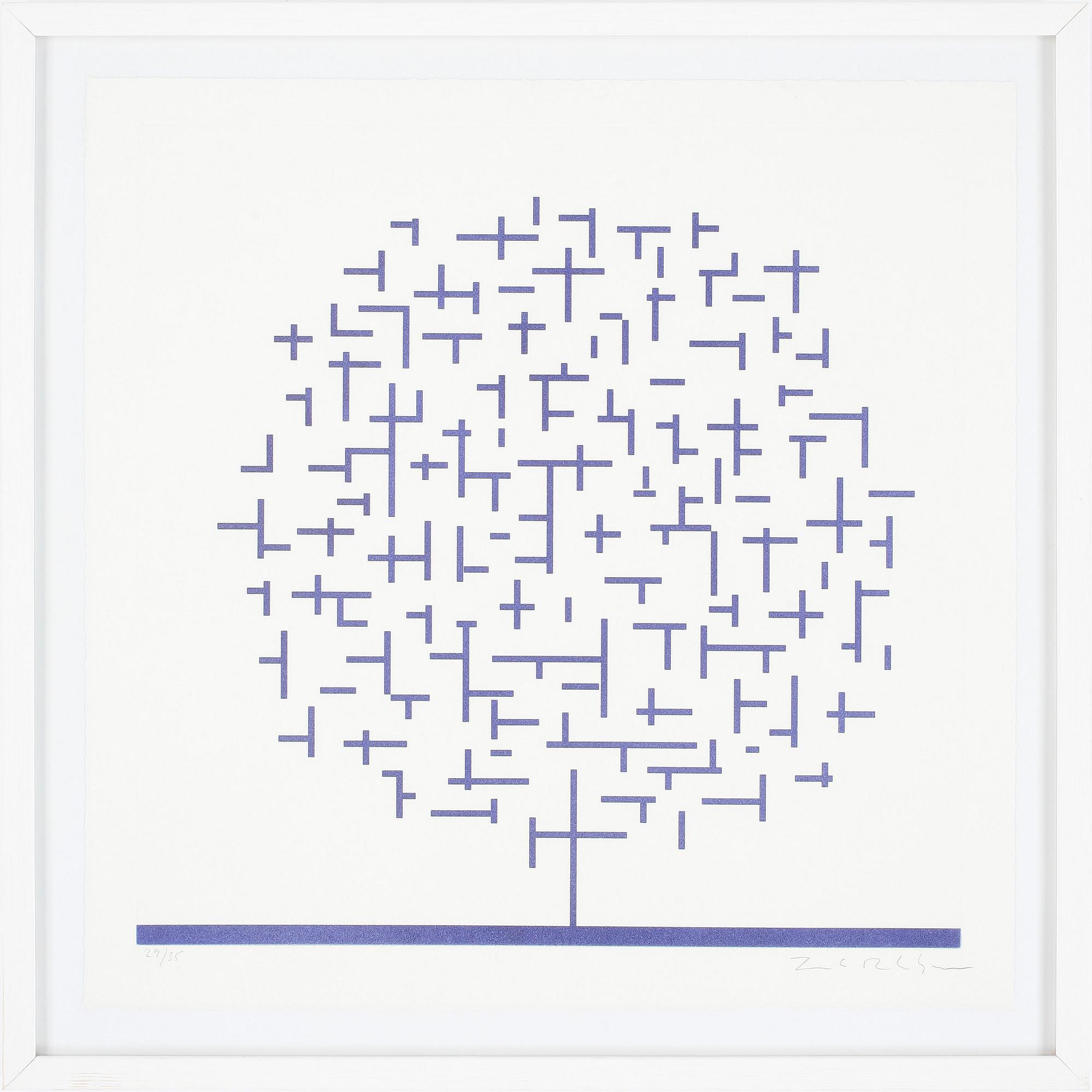 JACOB DAHLGREN, etsning, sign o numr 29/35.