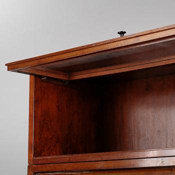 Two bookshelfs from the first half of the 20th century.