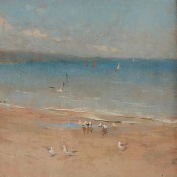 Frederick Hall, Engelsk kustvy.