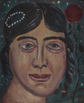 Hilding Linnqvist, "Stjärnflickan" (Star girl).