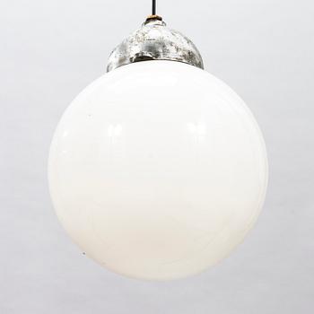 A pair of mid-20th century ceiling lamp model 2521 for Idman, Finland.