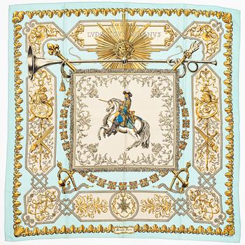 Hermès, scarf, "Ludovicus Magnus".