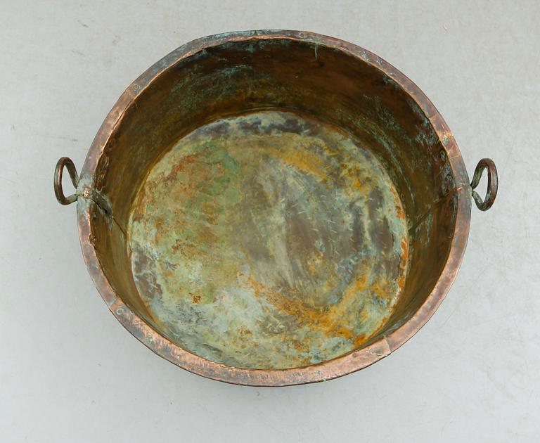 KITTEL, koppar, 1800-tal.