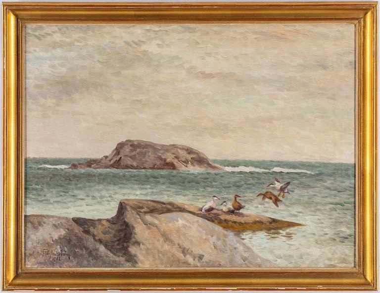 ROLF MELLSTRÖM, oil on canvas, signed Rolf Mellström and dated 1952.