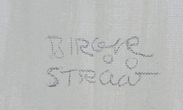 STRÅÅT, BIRGER. Olja på duk, sign.