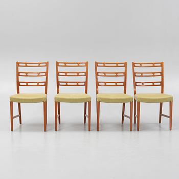 David Rosén, four chairs from the "Futura" series, Nordiska Kompaniet.