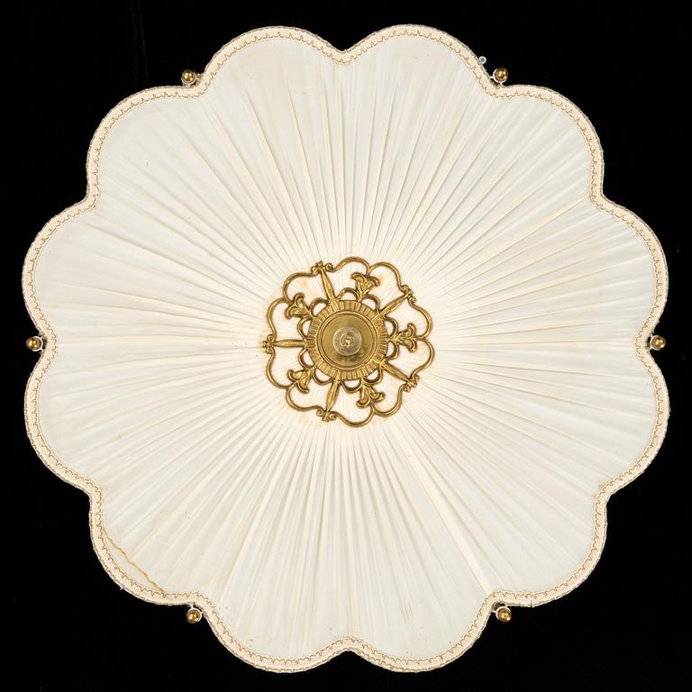 A Swedish Modern ceiling lamp, 1940's.