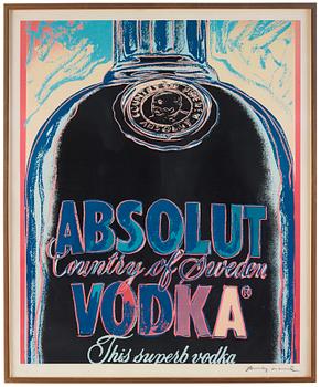 Andy Warhol, "Absolut Vodka".