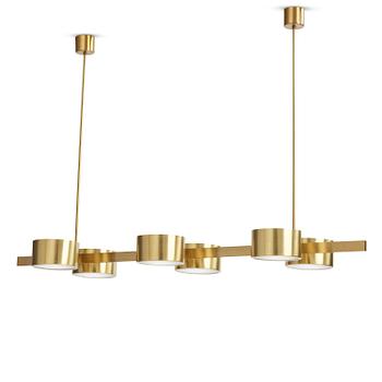 460. Hans-Agne Jakobsson, a ceiling lamp model T 261/6, Hans-Agne Jakobsson AB, Markaryd, 1950s.