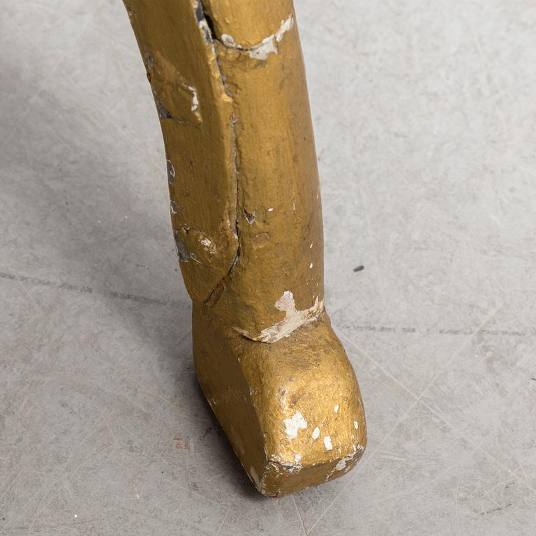 An early 19th century late Gustavian stool.