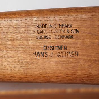 Hans J. Wegner, fåtölj, "CH27", Carl Hansen & Son, Danmark, 1950-tal.