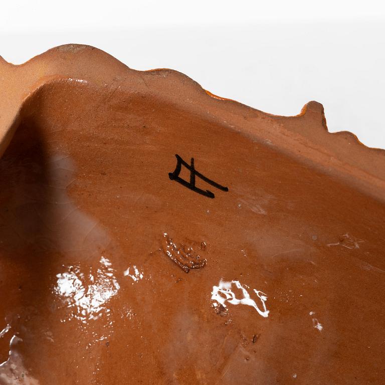 Wall mask, Goldscheider, Vienna 1930s, model 6911.