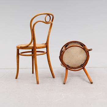 STOLAR, 8 st, Thonet, 1900-talets första hälft.