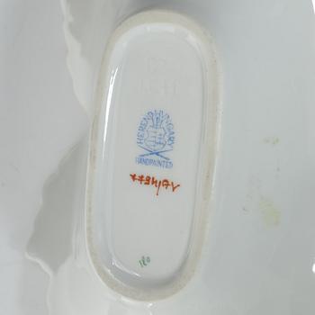 A 42-piece 'Chinese Bouquet' porcelain service and six 'Waldstein rose' coffee cups with saucers, Herend, Hungary.