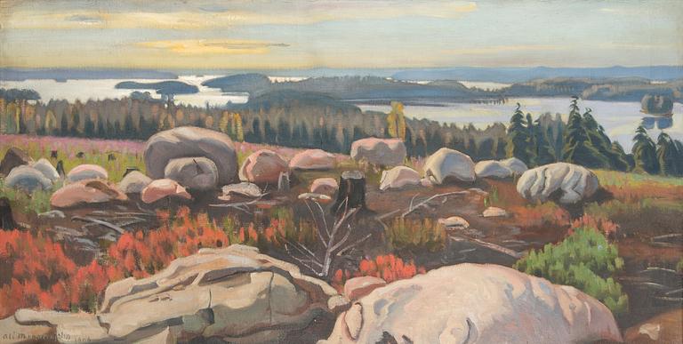 Ali Munsterhjelm, A view from the archipelago.