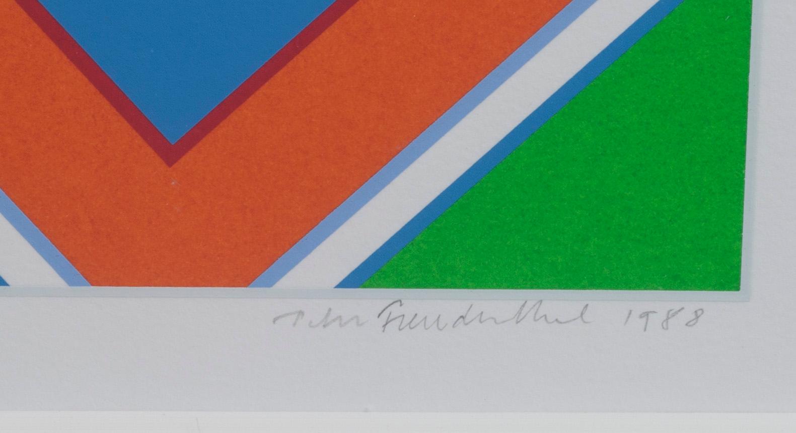 PETER FREUDENTHAL, gouache, signerad o daterad 1983.
