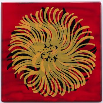 Bengt Berglund, Untitled. Enamels, 5 pcs.