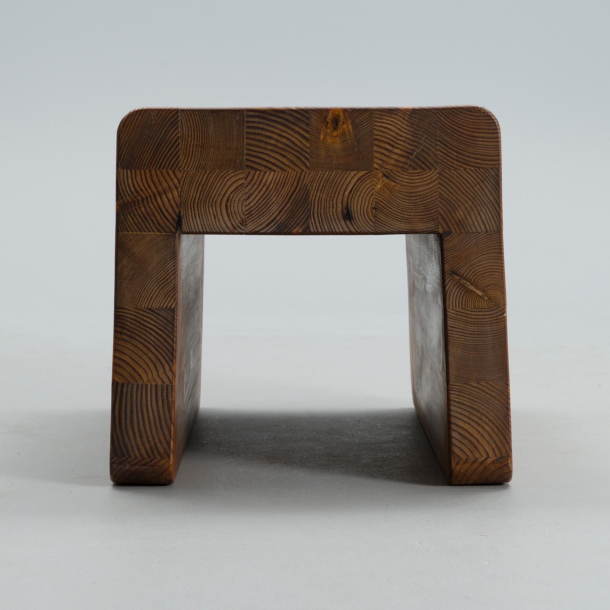 AXEL EINAR HJORTH, A STOOL. Likely the model "Utö". For Nordiska Kompaniet (NK). 1930s.