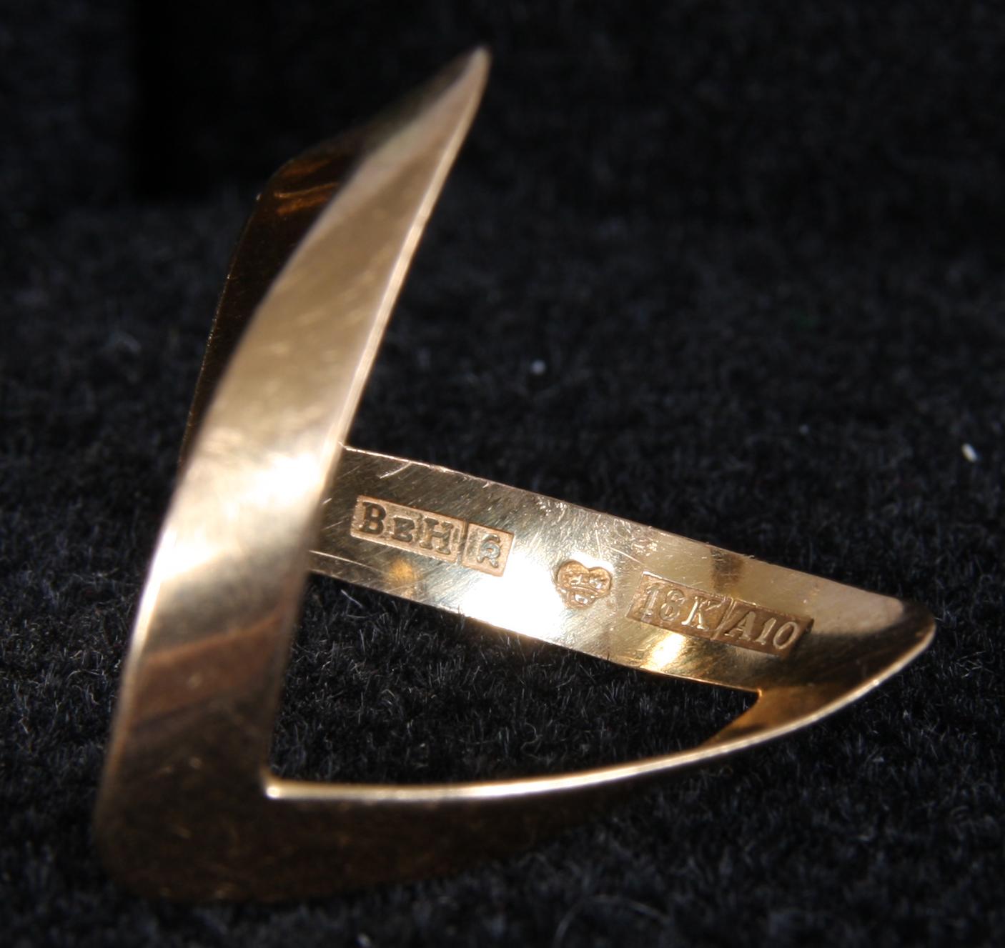 RING SAMT ARMBAND, guld, tot vikt, 7g.