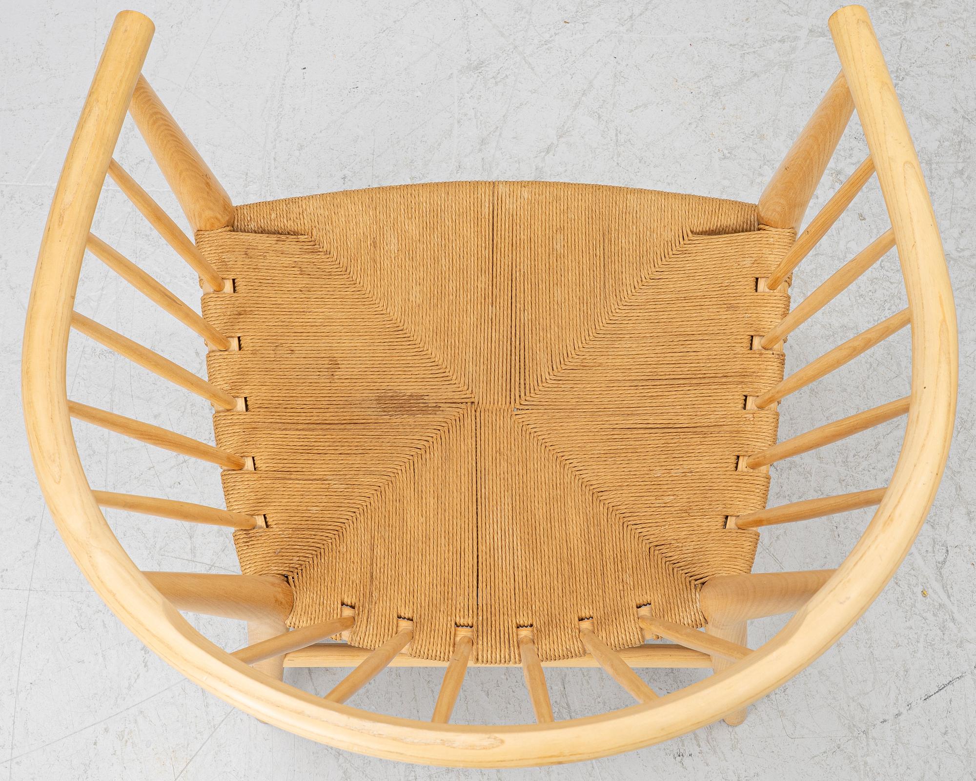 Hans J. Wegner, fåtöljer ett par, PP 112, PP Møbler, Danmark.