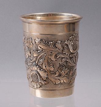 BÄGARE, sterlingsilver, barockstil. Svenska Importstämplar, 1900-tal.