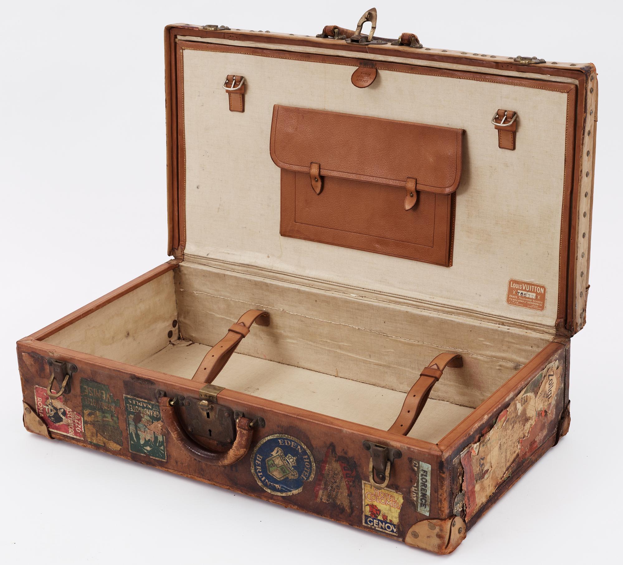 LOUIS VUITTON, resväska, sekelskiftet 1900.
