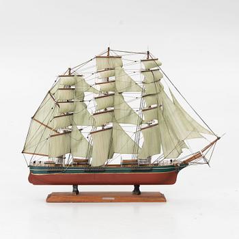Ship model. 20th century.
