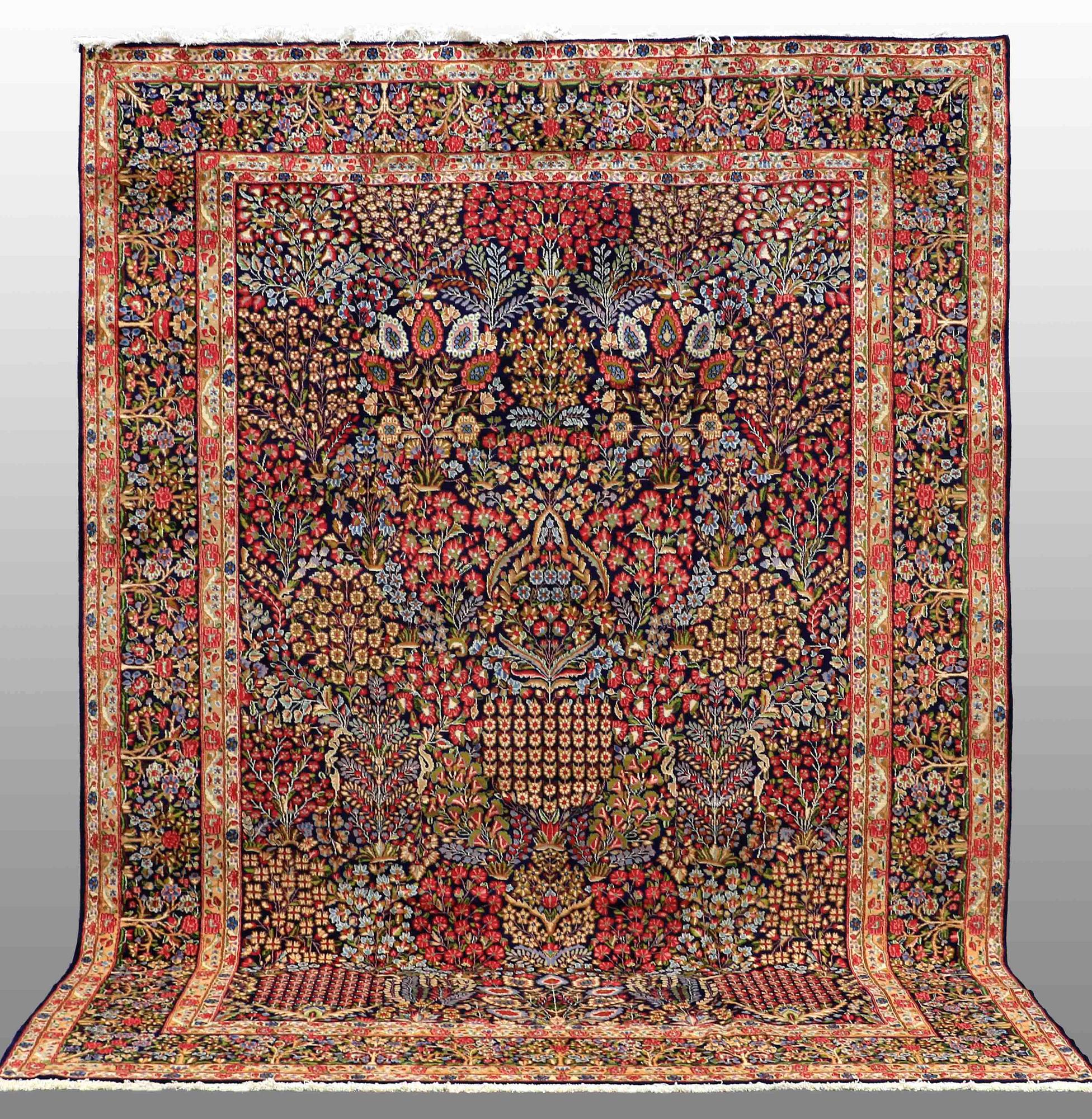 A CARPET, Kerman, ca 410 x 300 cm.